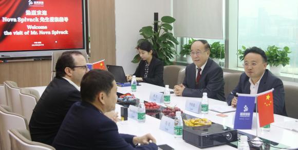 Nova Spivack先生再访c7娱乐，双方达成战略合作！