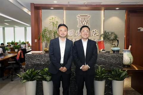 明光市市委书记被c7娱乐企业文化深深感动 | 深入沟通合作空间广阔
