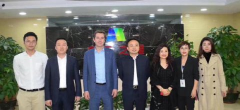 胡润百富创始人来访c7娱乐，共商战略合作！